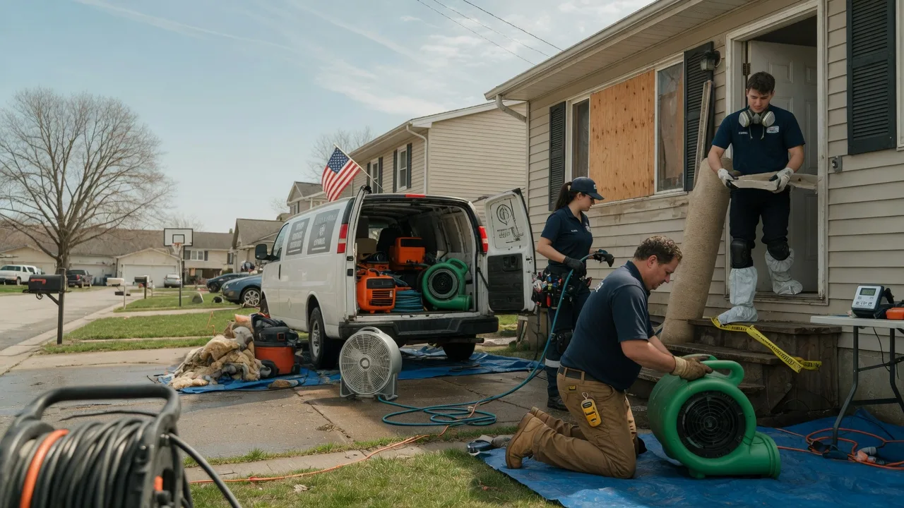 Water Damage Restoration in Hermitage, AR near me